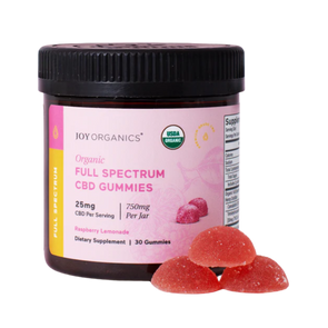Joy Organics | Organic CBD Gummies | 25 mg Full Spectrum